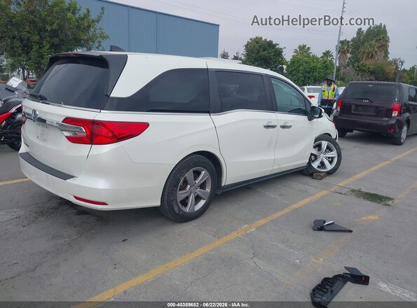 5FNRL6H79KB005835 2019 HONDA ODYSSEY White Trasero derecho