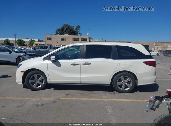 5FNRL6H79KB005835 2019 HONDA ODYSSEY White Vista interior de 360 grados