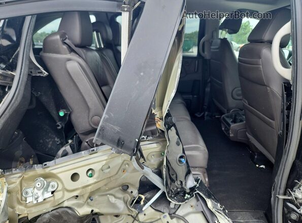 5FNRL6H79KB013675 2019 HONDA ODYSSEY Black Rear interior view