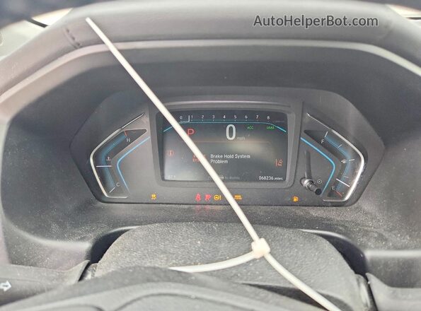 5FNRL6H79KB013675 2019 HONDA ODYSSEY Black Instrument cluster view