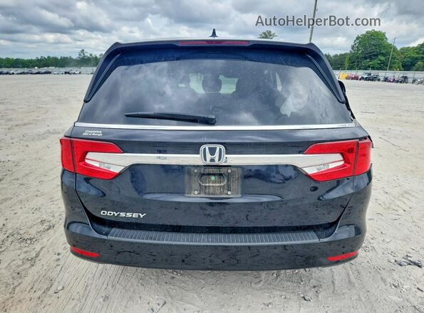 5FNRL6H79KB013675 2019 HONDA ODYSSEY Black Rear view