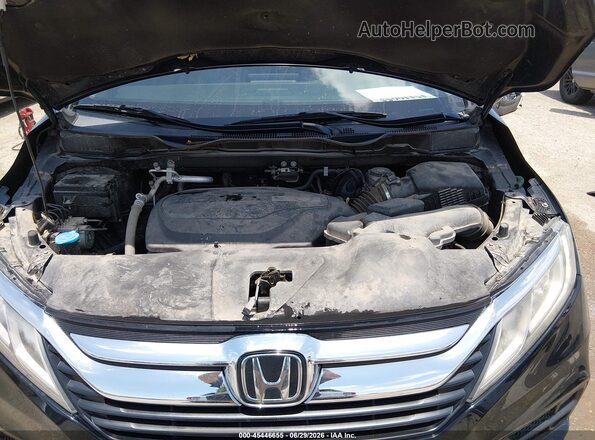5FNRL6H79KB016429 2019 HONDA ODYSSEY Black Հետևի տեսք