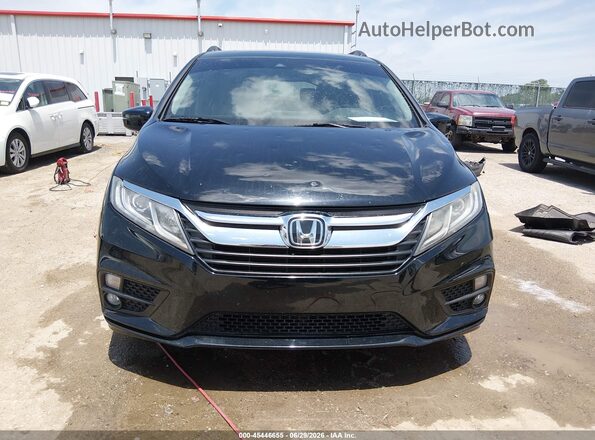 5FNRL6H79KB016429 2019 HONDA ODYSSEY Black Սարքավորումների վահանակի տեսք