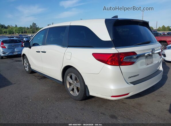 5FNRL6H79KB029794 2019 HONDA ODYSSEY White Trasero izquierdo