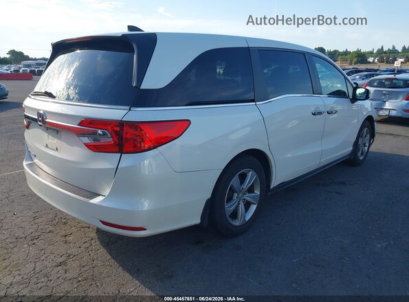 5FNRL6H79KB029794 2019 HONDA ODYSSEY White Trasero derecho