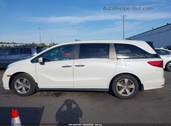 5FNRL6H79KB029794 2019 HONDA ODYSSEY White Vista interior trasera