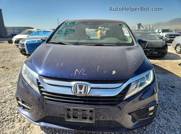 5FNRL6H79KB035496 2019 HONDA ODYSSEY Blue 