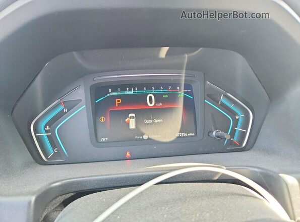 5FNRL6H79KB035496 2019 HONDA ODYSSEY Blue 