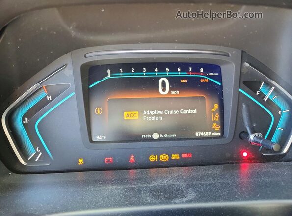 5FNRL6H79KB069681 2019 HONDA ODYSSEY Черный 