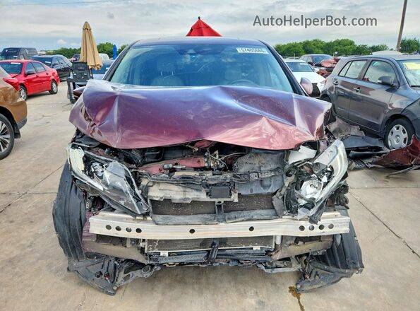 5FNRL6H79KB125330 2019 HONDA ODYSSEY Maroon Front view