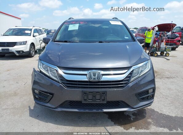 5FNRL6H79LB062442 2020 HONDA ODYSSEY Gray Instrument cluster view