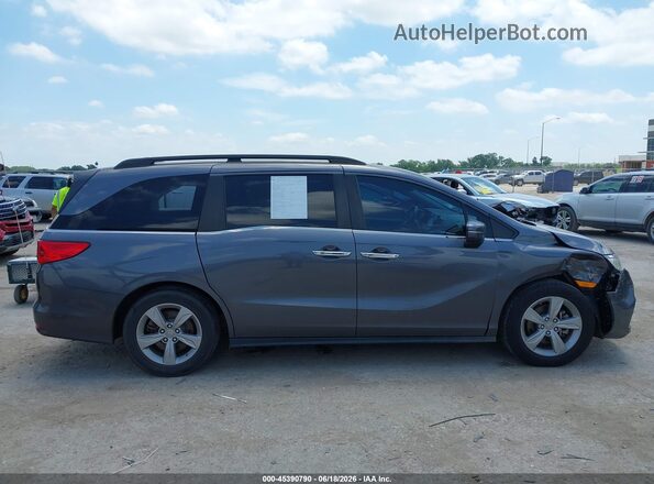 5FNRL6H79LB062442 2020 HONDA ODYSSEY Gray Rear interior view
