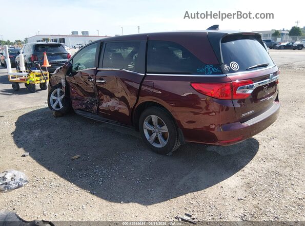 5FNRL6H79LB064417 2020 HONDA ODYSSEY Red Հետևի ձախ