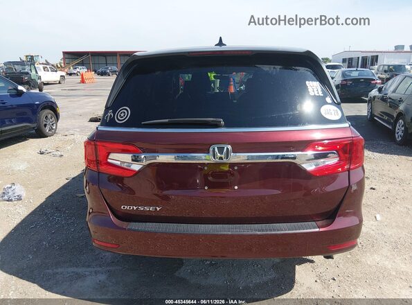 5FNRL6H79LB064417 2020 HONDA ODYSSEY Red 
