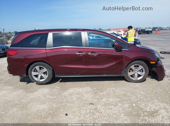 5FNRL6H79LB064417 2020 HONDA ODYSSEY Red Սալոնի 360 աստիճան տեսք