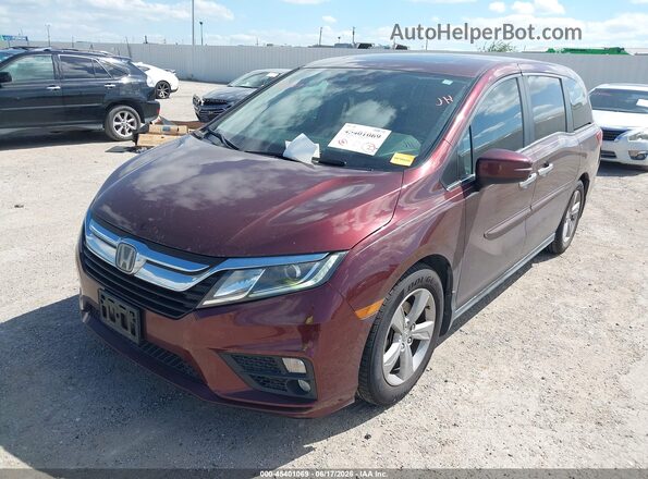 5FNRL6H79LB071089 2020 HONDA ODYSSEY Red Front left