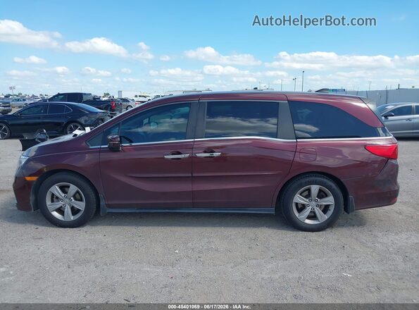 5FNRL6H79LB071089 2020 HONDA ODYSSEY Red 360 interior view