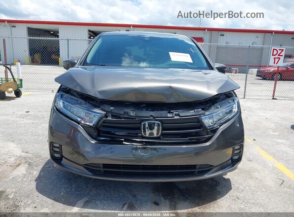 5FNRL6H79MB011962 2021 HONDA ODYSSEY Gray 
