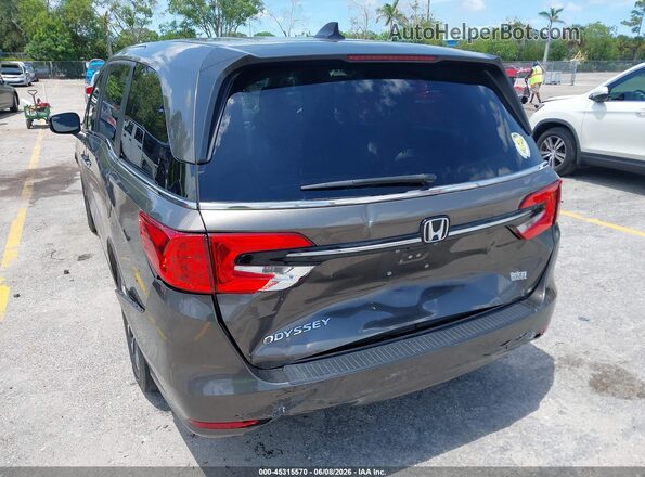 5FNRL6H79MB011962 2021 HONDA ODYSSEY Gray 