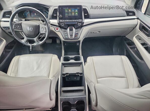 5FNRL6H79MB039292 2021 HONDA ODYSSEY Silver Առջևի վահանակի տեսք