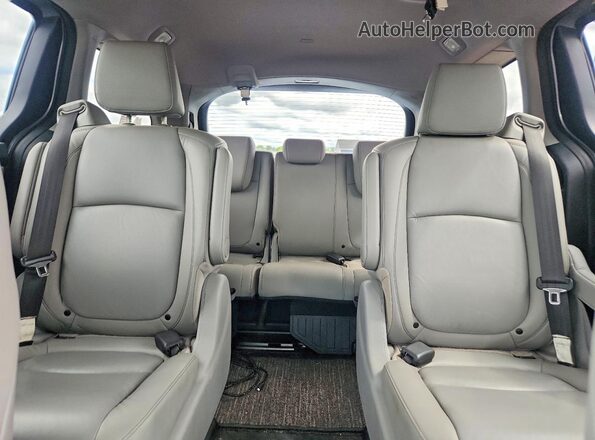 5FNRL6H79MB039292 2021 HONDA ODYSSEY Silver Հետևի նստատեղերի տեսք