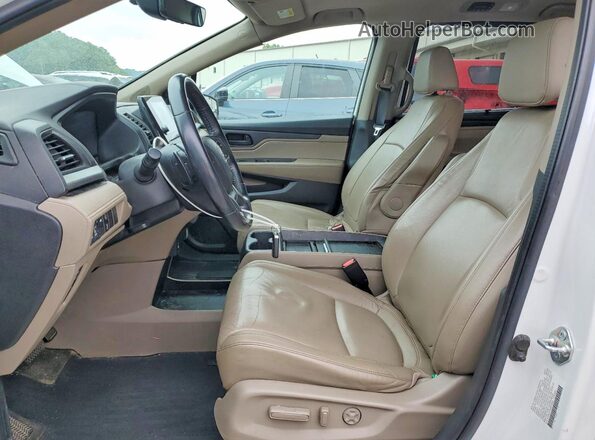 5FNRL6H79NB019058 2022 HONDA ODYSSEY White Вид салону спереду