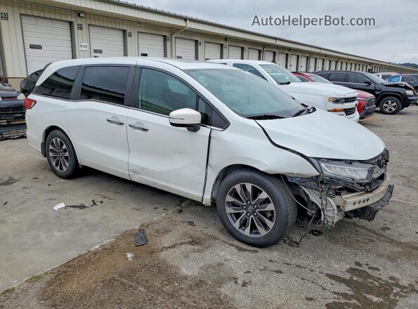 5FNRL6H79NB019058 2022 HONDA ODYSSEY White Передня права чверть