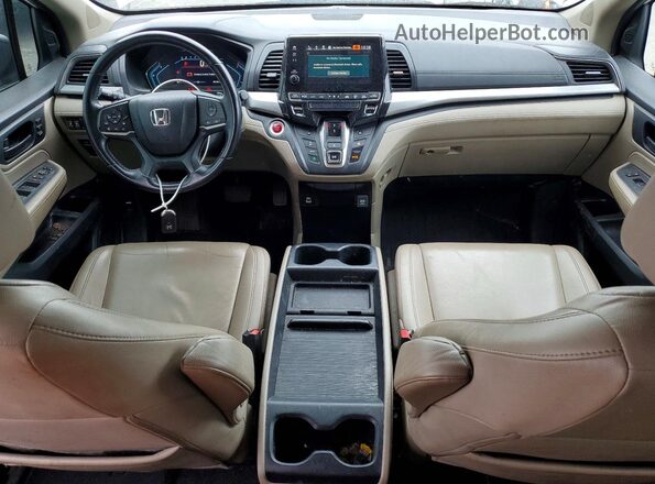 5FNRL6H79NB019058 2022 HONDA ODYSSEY White Вид панелі приладів