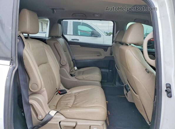 5FNRL6H79NB019058 2022 HONDA ODYSSEY White Вид задньої частини салону