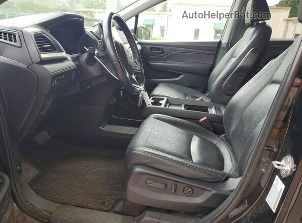 5FNRL6H79NB025734 2022 HONDA ODYSSEY Синий Вид салона спереди