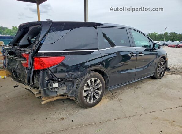 5FNRL6H79NB025734 2022 HONDA ODYSSEY Синий Задняя правая четверть