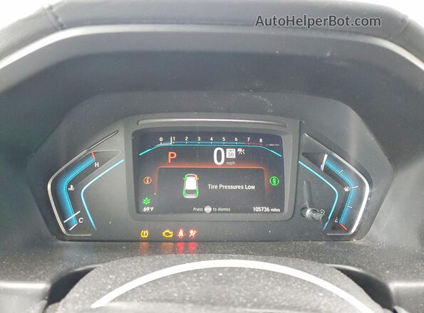 5FNRL6H79NB040279 2022 HONDA ODYSSEY Blue Instrument cluster view