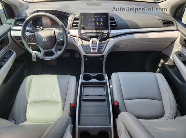 5FNRL6H79NB051802 2022 HONDA ODYSSEY Silver Вид панелі приладів