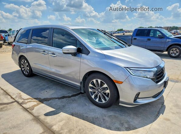 5FNRL6H79NB051802 2022 HONDA ODYSSEY Silver Передня права чверть