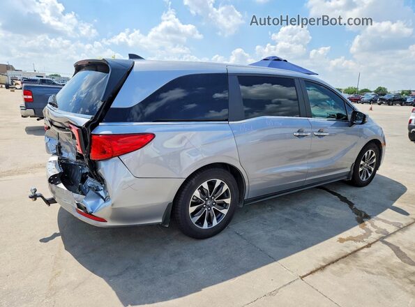 5FNRL6H79NB051802 2022 HONDA ODYSSEY Silver Задня права чверть