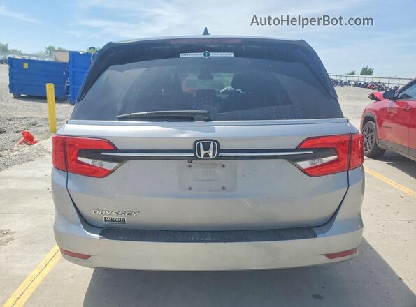 5FNRL6H79NB059303 2022 HONDA ODYSSEY Silver Вид ззаду