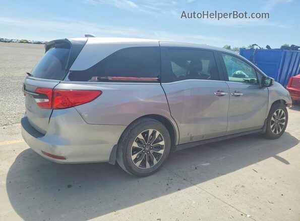 5FNRL6H79NB059303 2022 HONDA ODYSSEY Silver Задня права чверть