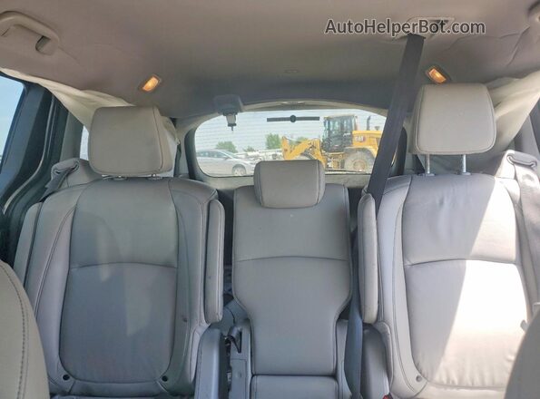 5FNRL6H79NB059303 2022 HONDA ODYSSEY Silver Вид задніх сидінь