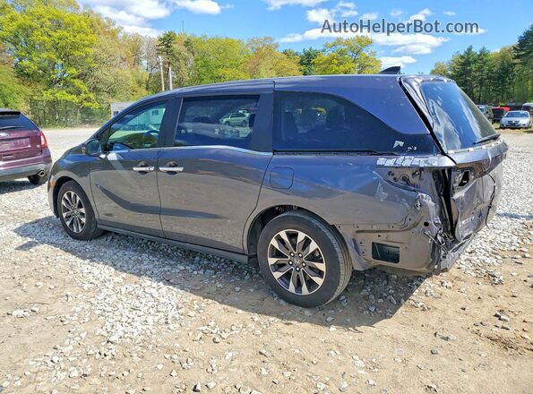 5FNRL6H79NB063903 2022 HONDA ODYSSEY Gray 