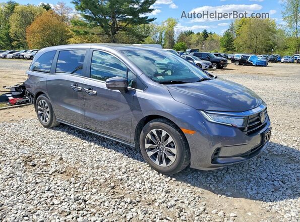 5FNRL6H79NB063903 2022 HONDA ODYSSEY Gray 