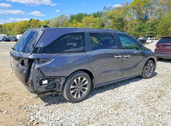 5FNRL6H79NB063903 2022 HONDA ODYSSEY Gray 