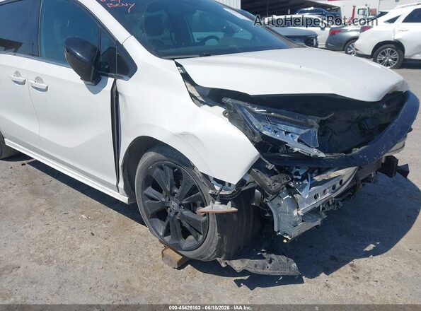 5FNRL6H79PB064827 2023 HONDA ODYSSEY White Սալոնի հետևի տեսք