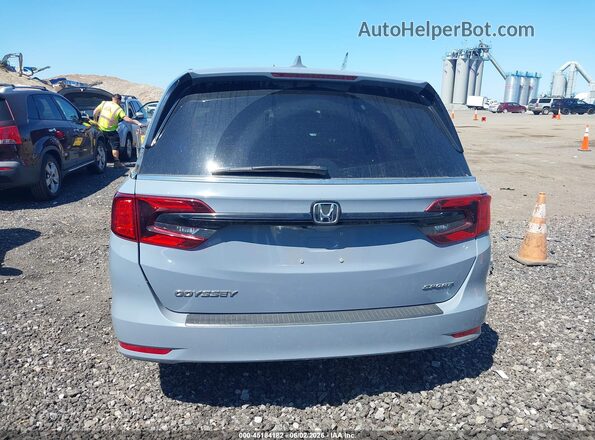 5FNRL6H79RB011452 2024 HONDA ODYSSEY Blue 