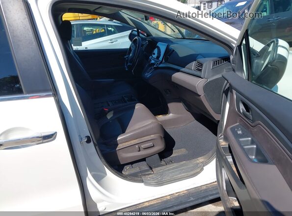 5FNRL6H7XJB006510 2018 HONDA ODYSSEY White Vista interior delantera