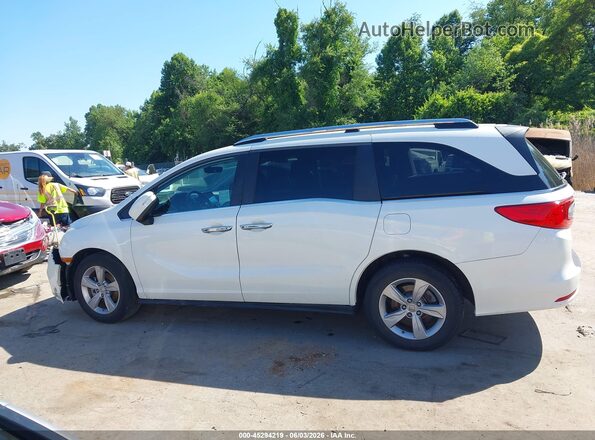 5FNRL6H7XJB006510 2018 HONDA ODYSSEY White Vista interior de 360 grados