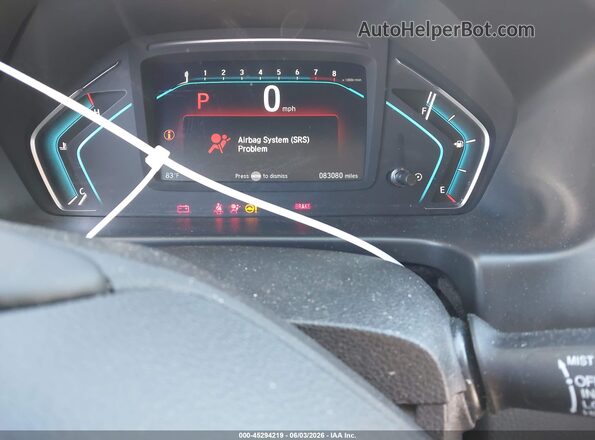 5FNRL6H7XJB006510 2018 HONDA ODYSSEY White Vista de los asientos traseros