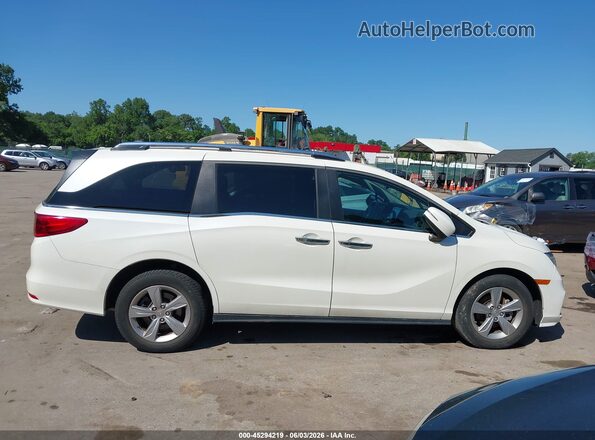 5FNRL6H7XJB006510 2018 HONDA ODYSSEY White Vista interior trasera