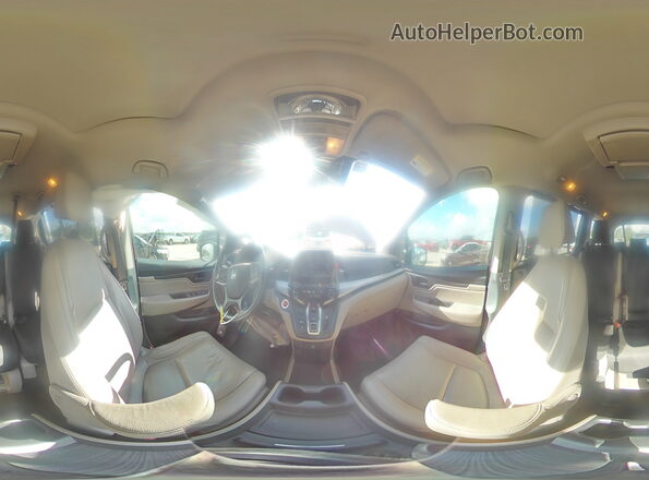 5FNRL6H7XJB091493 2018 HONDA ODYSSEY Burgundy Vista interior de 360 grados