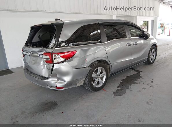 5FNRL6H7XJB107921 2018 HONDA ODYSSEY Silver Задня права чверть