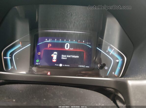 5FNRL6H7XJB107921 2018 HONDA ODYSSEY Silver Вид задніх сидінь